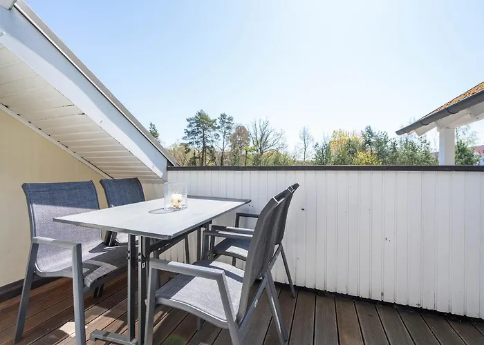 Komfort Appartement mit 1 Schlafzimmer und Balkon im Dachgeschoss 307